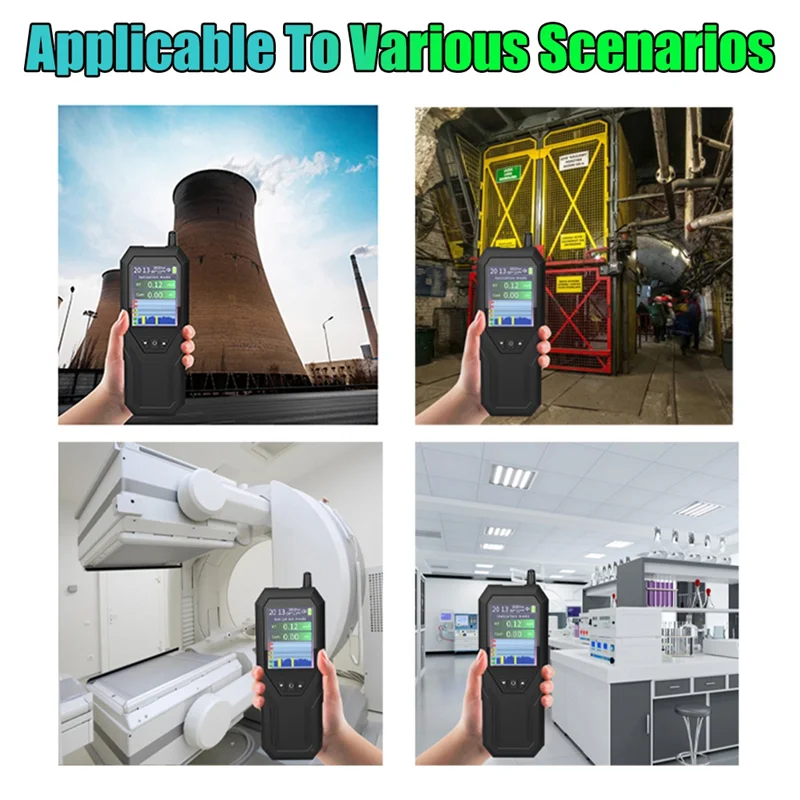 

SUPER HOT Счетчик Гейгера Детектор ядерного излучения Монитор Дозиметр Черный