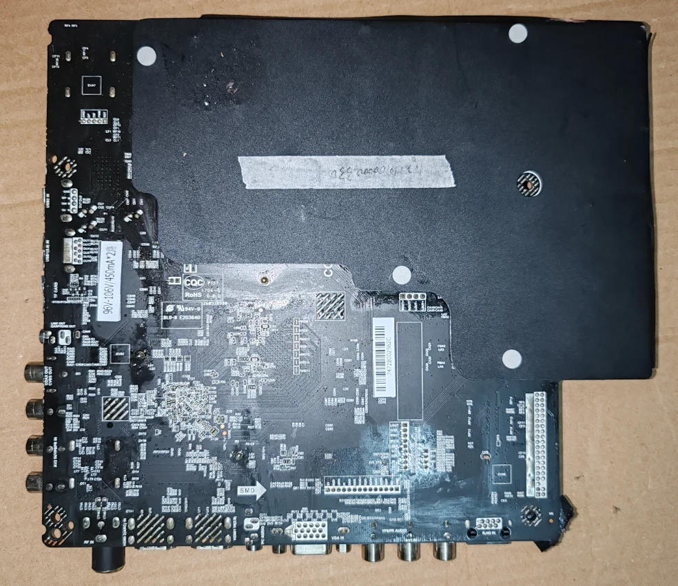 TP.HV510.PC822  138W power WiFi network TV motherboard, 2 types of interface verification