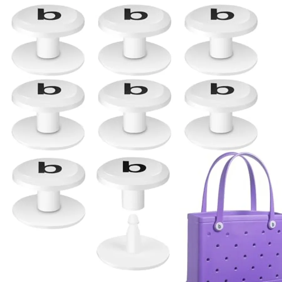 8 Pack Replacement Rivets and Buttons for Bags