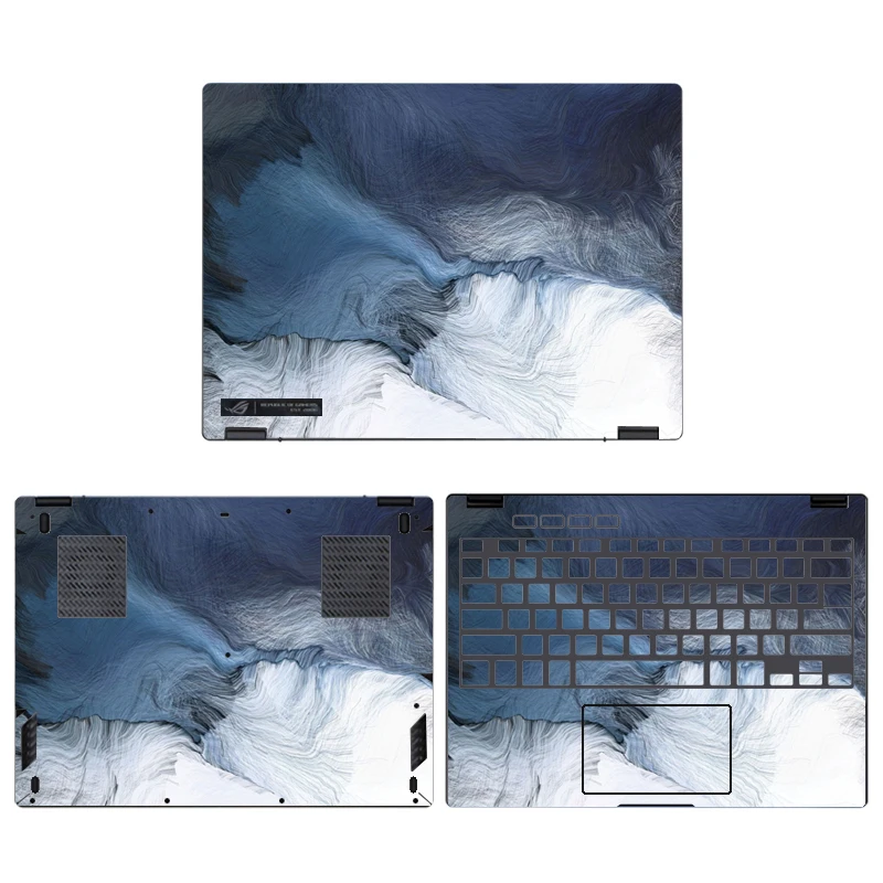 Laptop Skin Stickers for Asus ROG GV301Q GV302X Rog Zephyrus M16 GU604V GU605M/G14 GA402RJ GA402X GA403U Print Custom Film