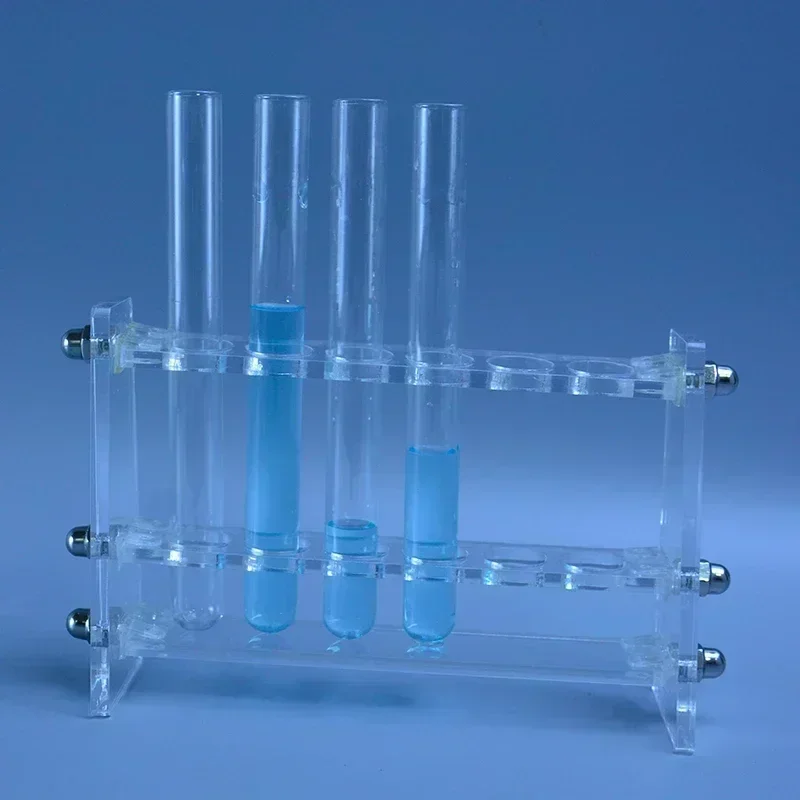 10pcs/set Excellent 20X200mm Lab Glass Test Tube With Stoppers Laboratory Lab School Educational Stationery