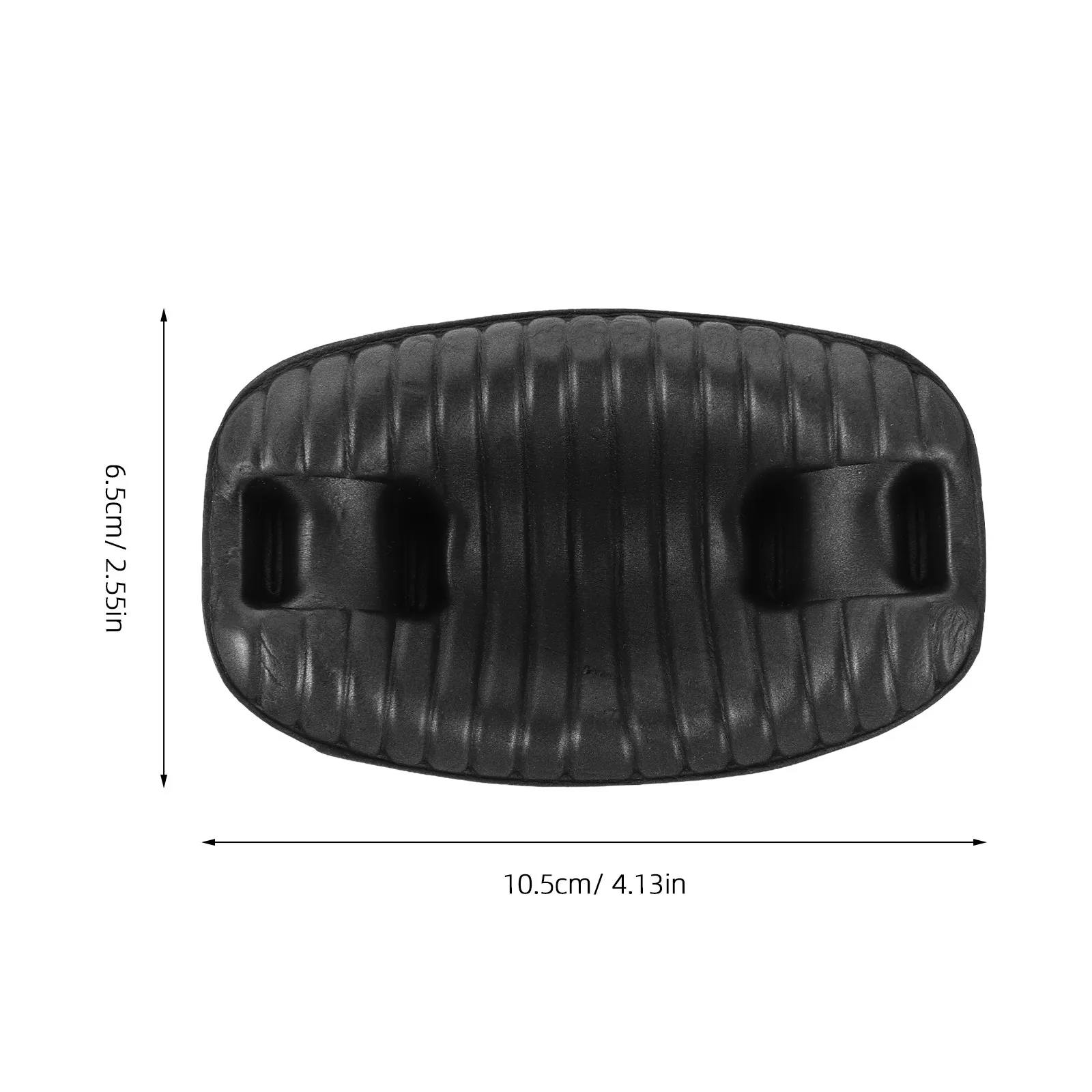 2Pcs Hockey Chin Cup Universal Fit Chin Protector Pads Impact Dispersing Sponge for Football Ice Hockey Headgear