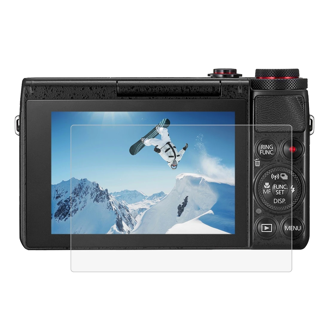 PULUZ 2.5D 9H Tempered Glass Film for Canon G7X/G3X/G9X/G5X/G7XII/G9XII/G1X Mark III/M6/M100/M50/EOS RP/M6 Mark II