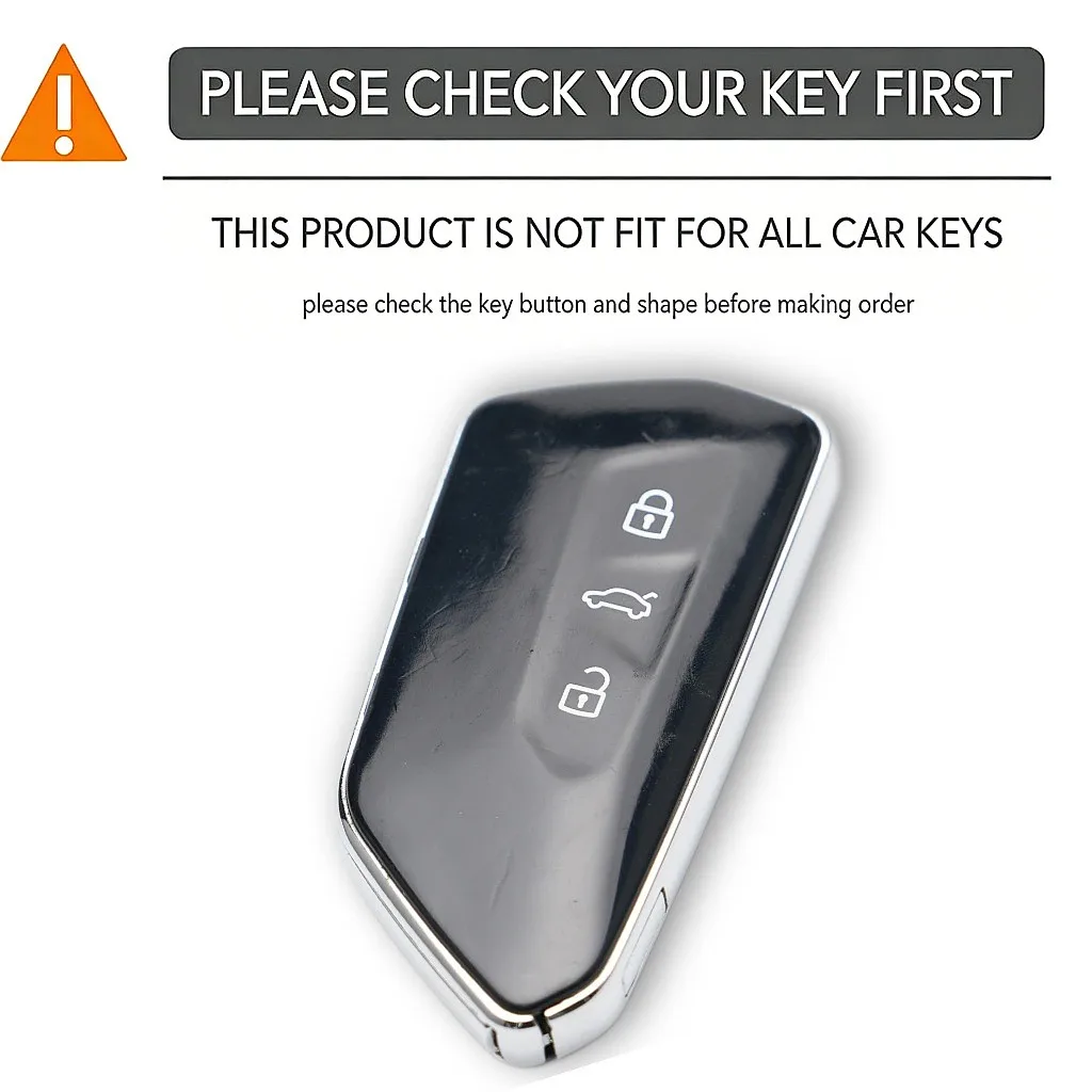 Car Key Case Cover Fob for VW Volkswagen/Golf 8 MK8 ID.3 ID.4 /Cupra/Skoda/Octavia A8/SEAT/Leon MK4 2020 2021/Formentor/Tarraco view 5