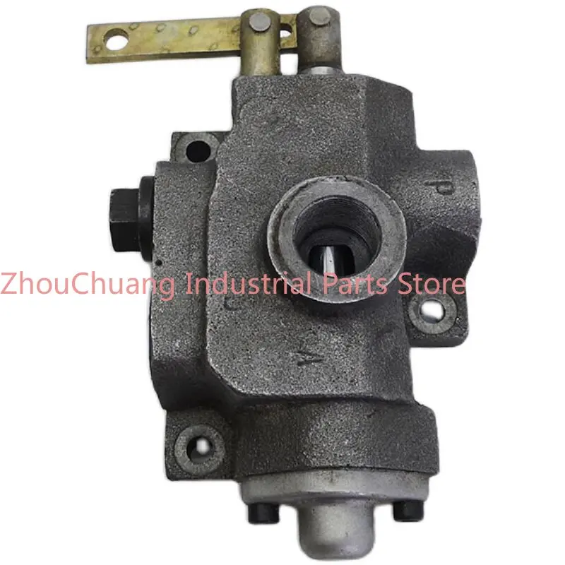 Agricultural vehicle dump dump bucket distributor, hydraulic switch, lift controller, multi-section cylinder top reversing valve