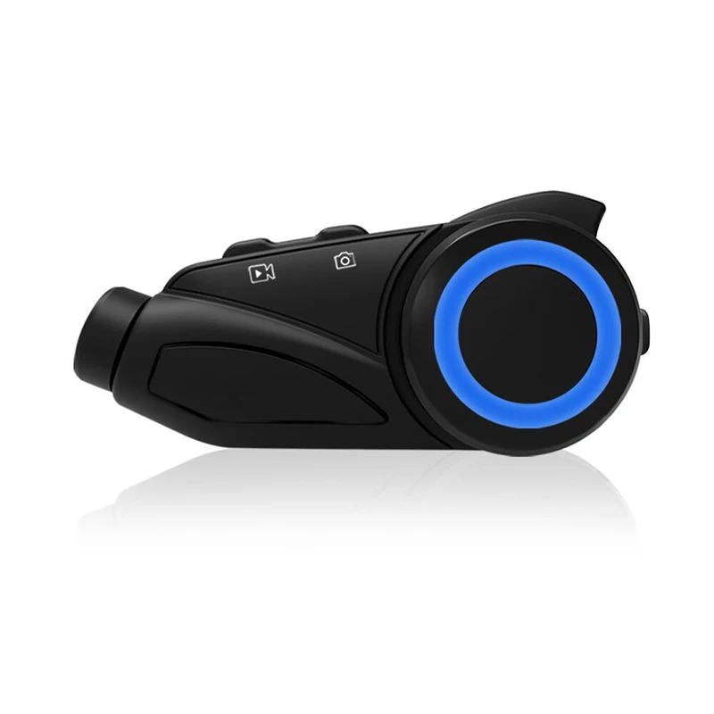 Motorcycle helmet driving recorder 6 people 1000m group walkie-talkie 1080P HD camera Bluetooth function driving recorder M3