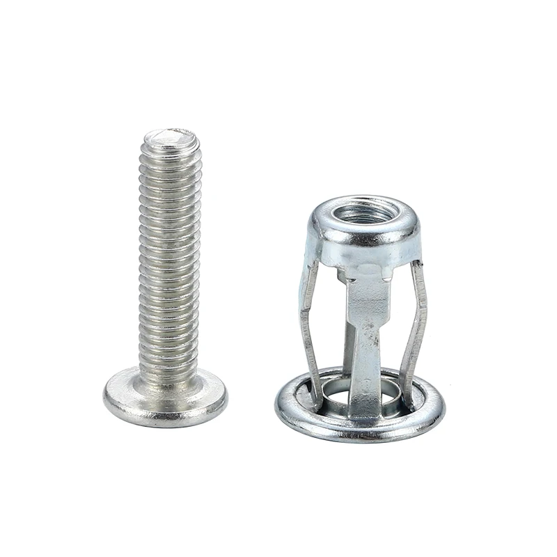 15pcs M4 M5 M6 M8 Petal Rivets Nut Jack Nuts Car Metal Screw for Hollow Wall Iron Skin Petal Nut Expansion Lantern