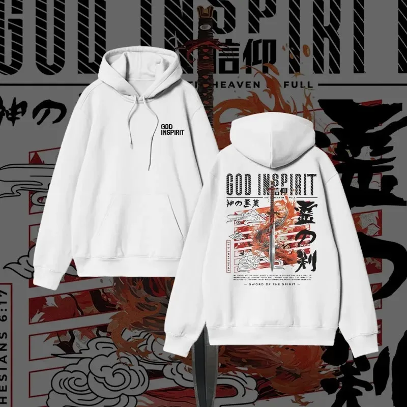 سترة بغطاء للرأس مطبوعة من القطن 100% لخريف وشتاء 2025 للجنسين فاخرة راقية لكل من الرجال والنساء Y2k #2