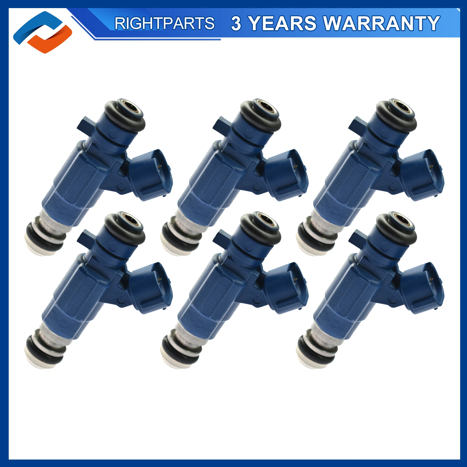 FBJE100 Fuel Injectors For Nissan Safari Patrol RB25DET TB48DE GTR R34 RB25 FBJE-100 16600-AA500 16600AA500