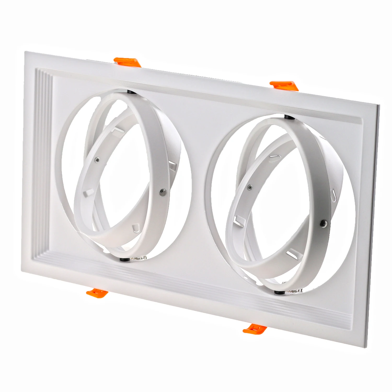 

Recessed Ceiling Rotatable Downlight Downlight Led Spot Light Frame Holders AR111 Fitting for Home Illumination