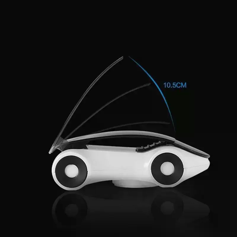 360° Rotating Car Model Bracket Strong Self-adhesive Car Mobile Phone Holder Car Interior Instrument Ornament Decor