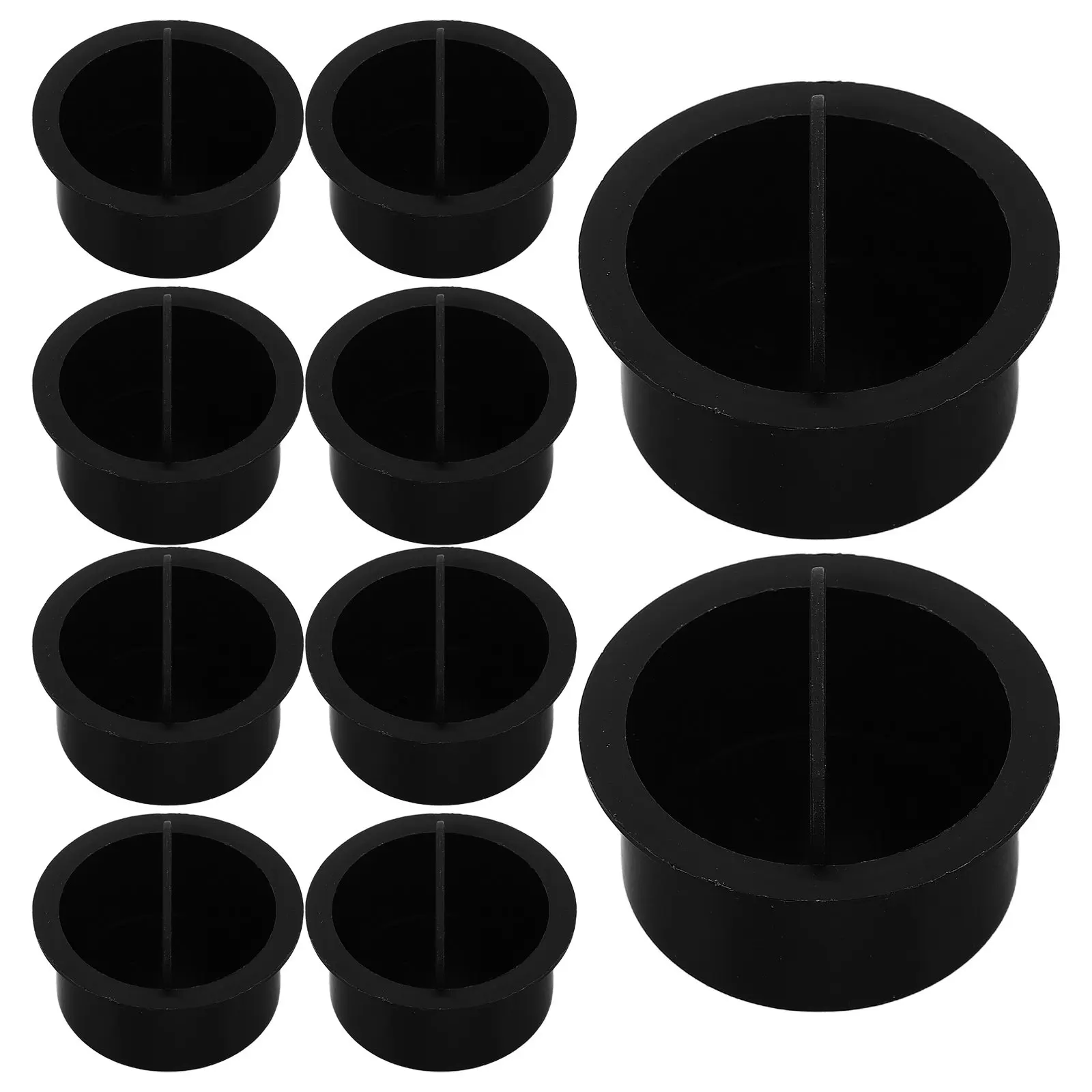 10 pièces de couvercles d'objectif pour binoculaires et télescopes monoculaires, capuchons anti-poussière pour l'observation astronomique