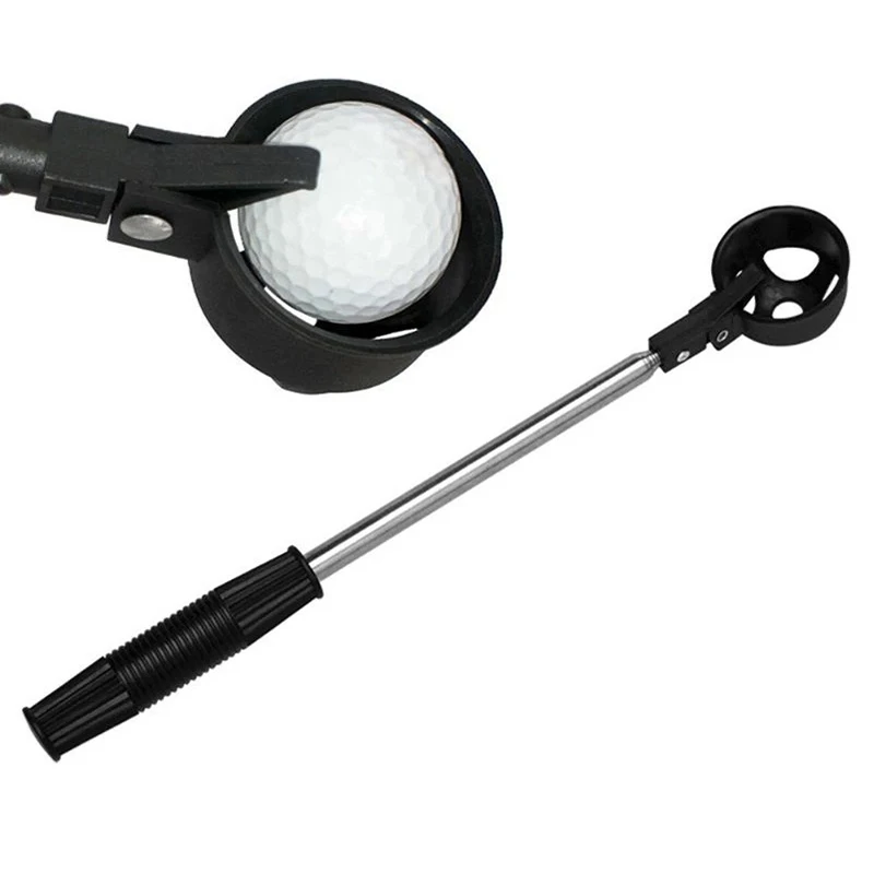 Golf Ball Picker With Retractable 8-Section Antenna Pole, 204Cm Long Golf Picker