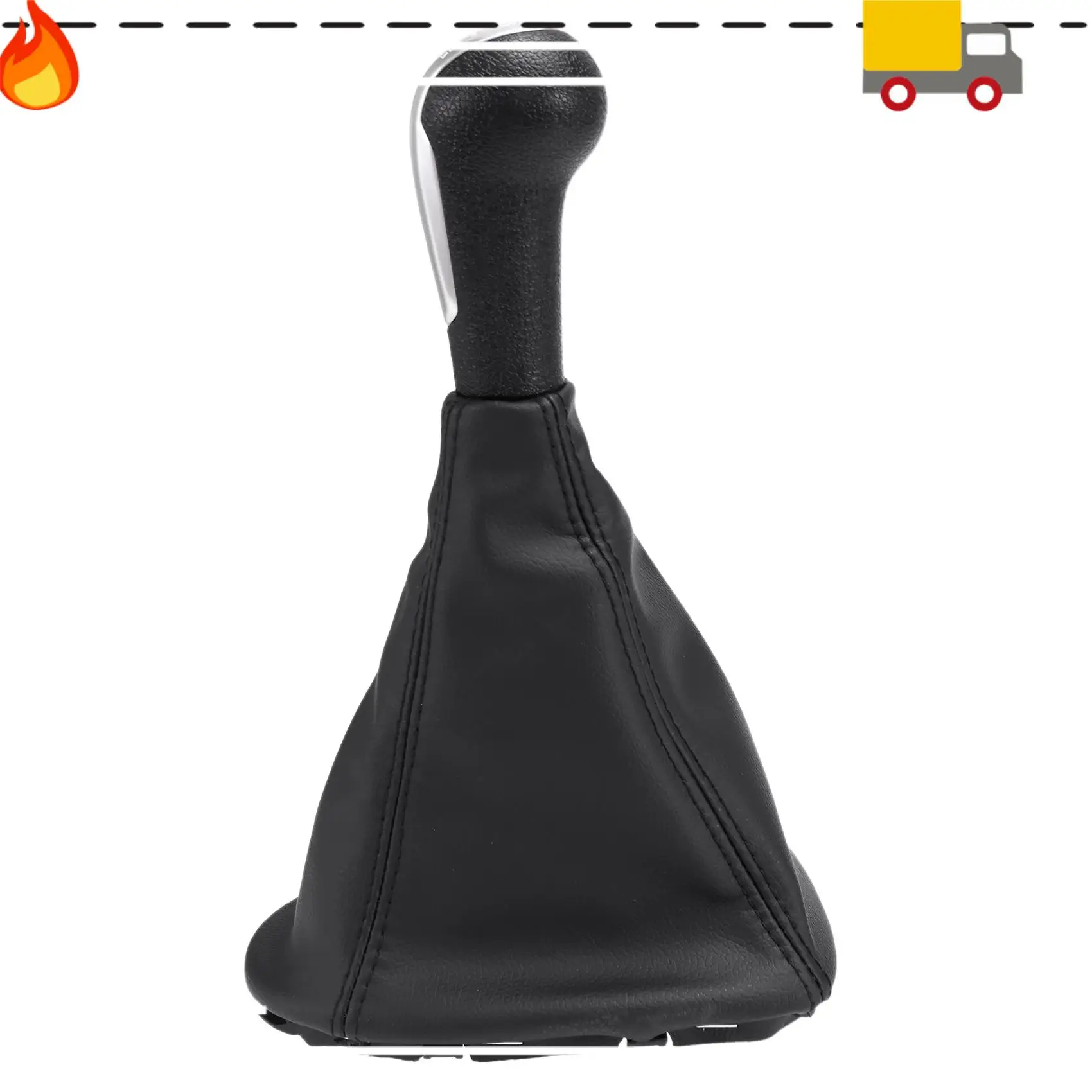 

5 Speed Manual Car Gear Shift Knob Shifter Lever Gaiter Boot Cover For Spark 2011-2016