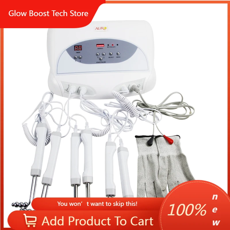 

GBAU-8405 Desktop Bio-Current Facial Rejuvenation Instrument Magic Gloves Technology for Face Lift Skin Tightening