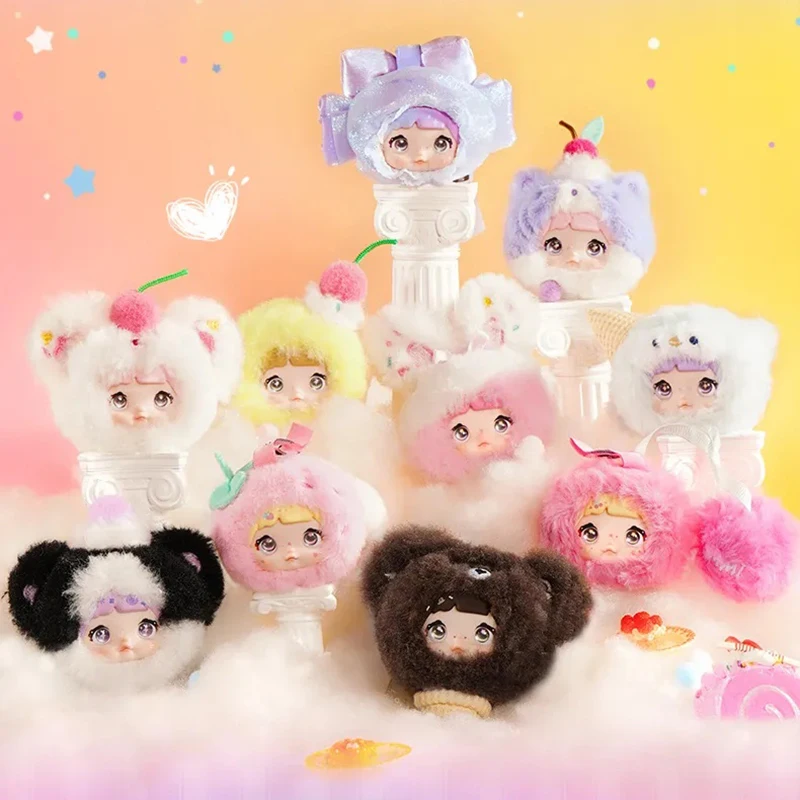 Nommi-Sweetness100% Series Genuine Blind Box Mystery Box Kawaii Ornaments Figurines Home Decor Desktop Model Dolls