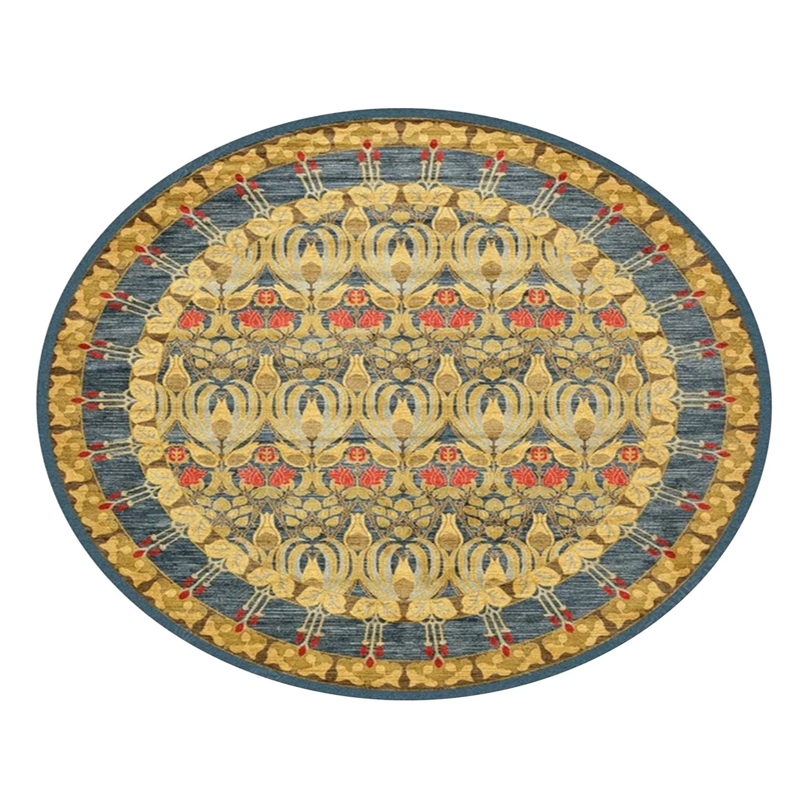 !Round Printed Circle Mat Boho Rug Floor Carpet For Bedroom Living Room Rug Bedroom Coral Throw Blankets Throw Blanket for Sofa