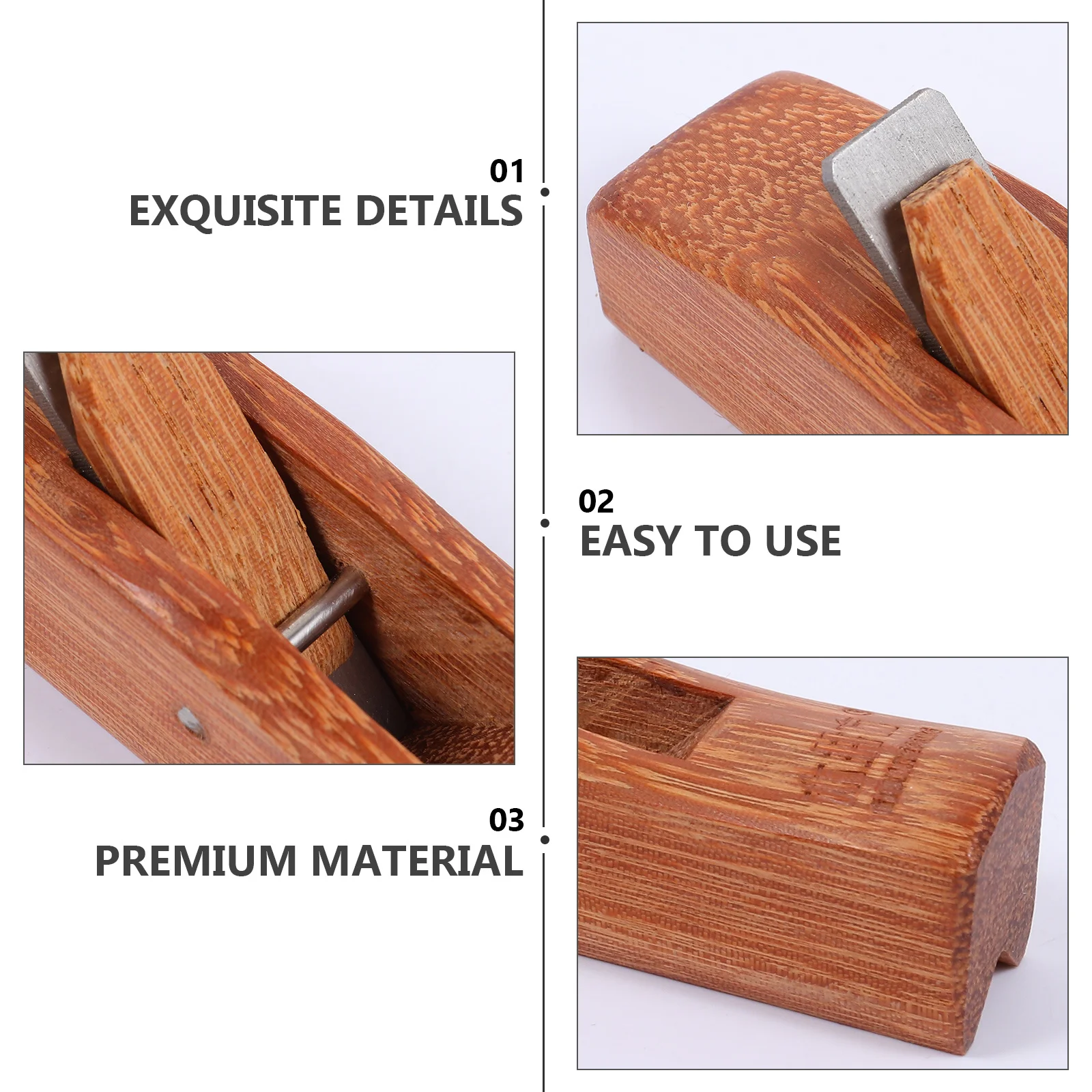 Woodworking Planer Hand Tool Smooth Trimming Polishing Durable Carpenter Planer For Woodwork Craft Professional Handheld Wood