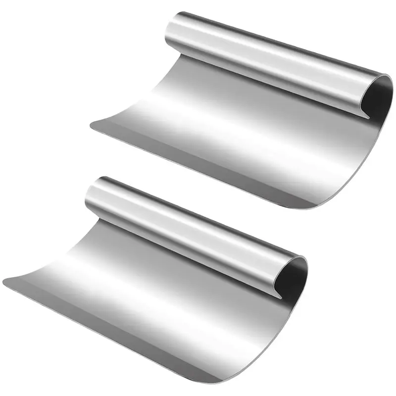 2025 حار نمط 2 قطعة سكين اللحم سكين التحنيط أداة لوازم الفولاذ المقاوم للصدأ الحيوان إخفاء مكشطة اللحم إزالة السيارات سكين