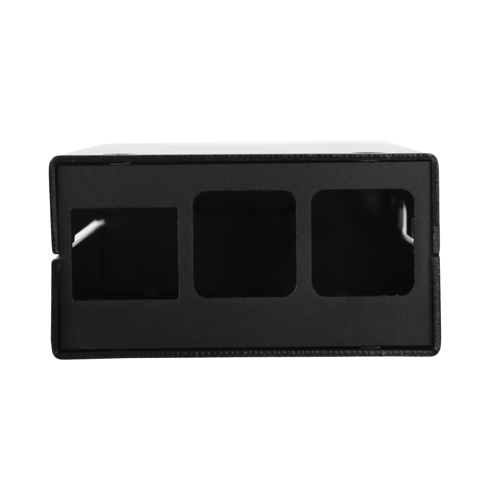 Novità per custodia Raspberry Pi 3 B+, custodia in metallo con raffreddamento passivo resistente in lega di alluminio Raspberry Pi 3B+/3B (nero)