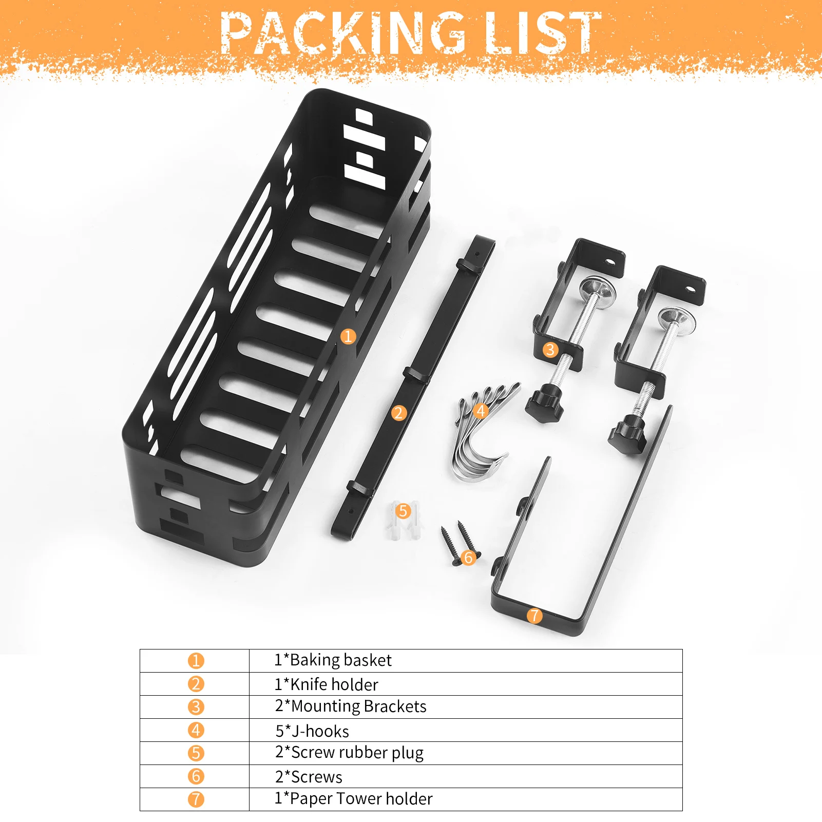 Aoresac Griddle Caddy for Blackstone Griddle Accessories BBQ Accessories Compatible with any Grill Table for Outdoor BBQ/Party