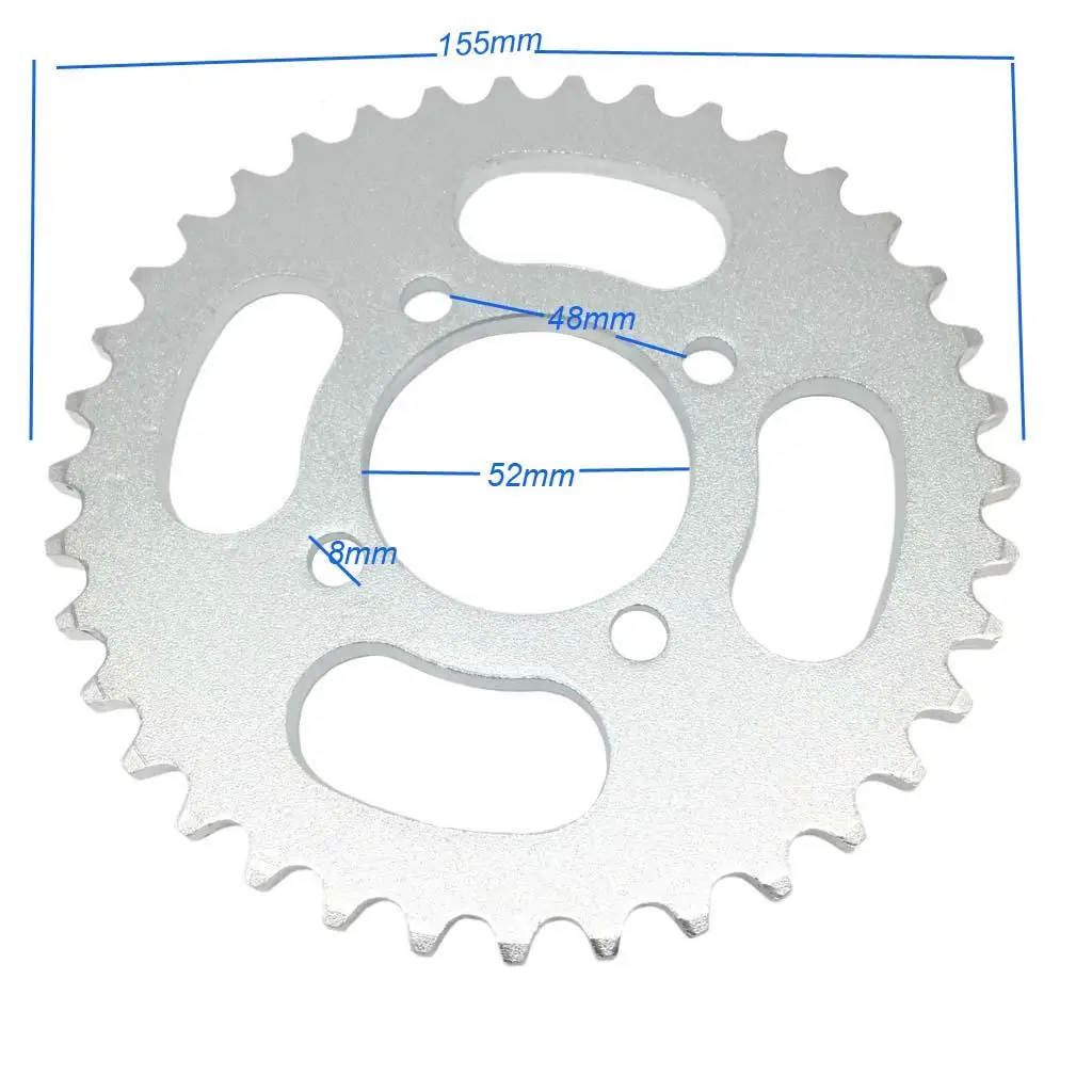 37T 420 Chain Rear Sprocket Cog for Pit Trail Dirt Bike ATV Buggy