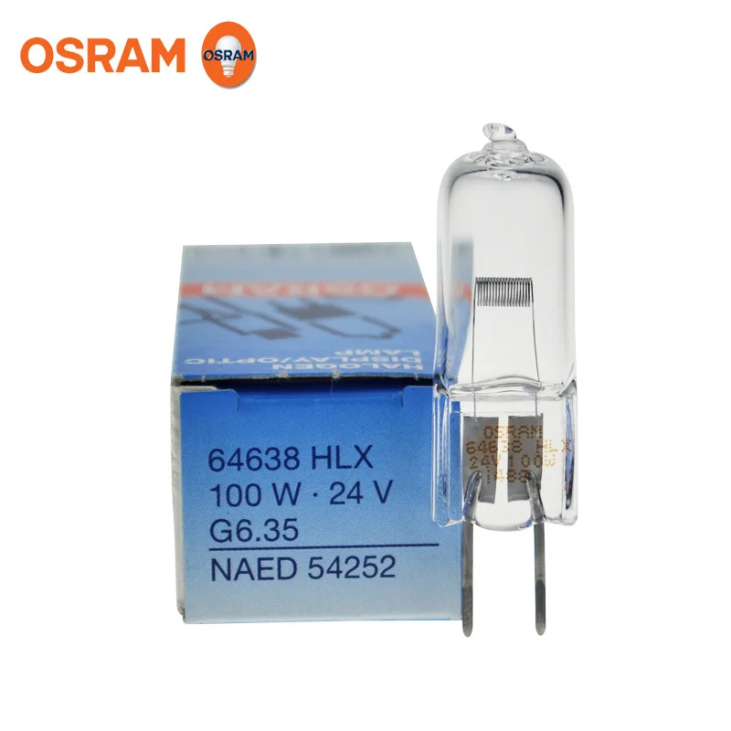 

（2PCS）Osram 64638 halogen lamp bead 24V100W surgical shadowless bulb microscope lamp bead