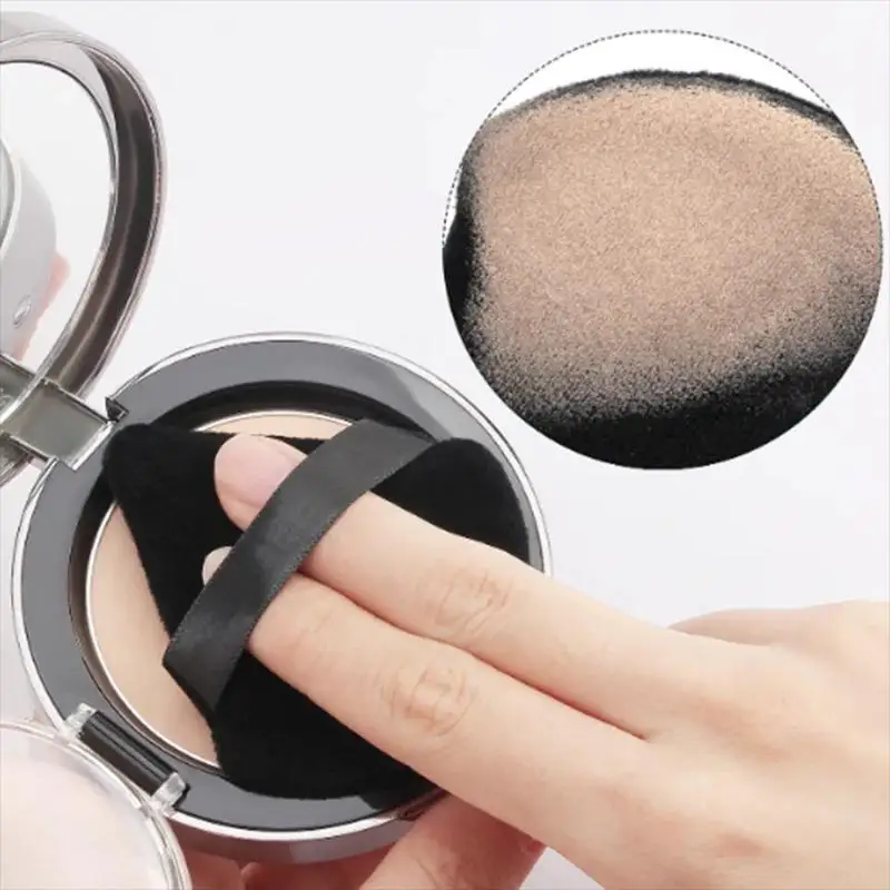 12 pezzi triangolo soffio trucco bellezza spugna soffio triangolo per trucco in polvere frullatore soffio per dita trucco accessori cosmetici