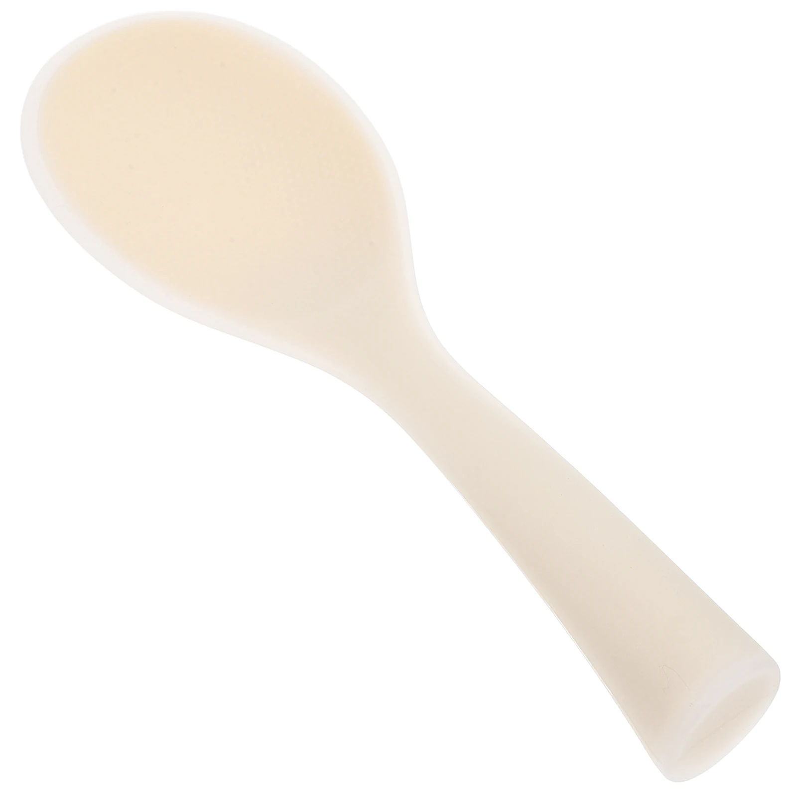

Ergonomic Silicone Rice Spoon Nonstick Kitchen Scoop Standing Design Space-Saving Heat Resistant For Home Restaurant Use