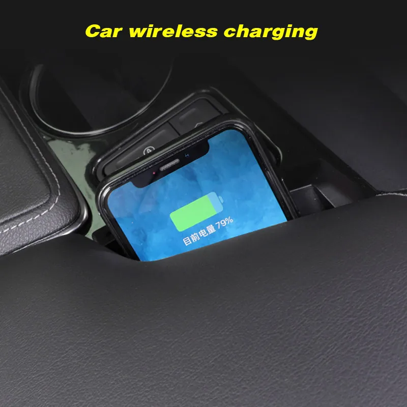 

Автомобильное беспроводное зарядное устройство для Cadillac CT4, аксессуары, 15 Вт, держатель для быстрой зарядки мобильного телефона, внутренние автозапчасти 2020-2023