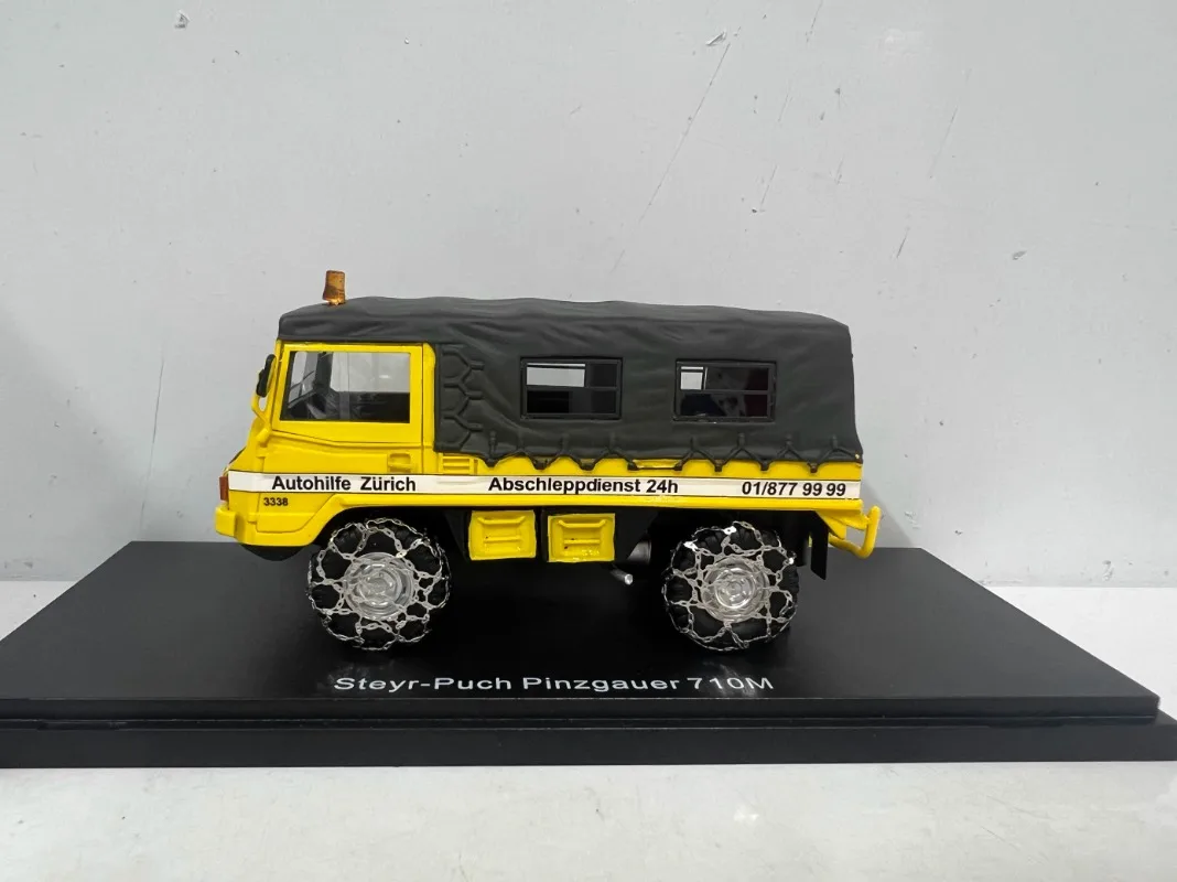 Diecast Model Car 1/43 Pinzgauer Car ModeI Stey Puch Pinzgauer 710M Engineering Car Play Vehicles Original Box