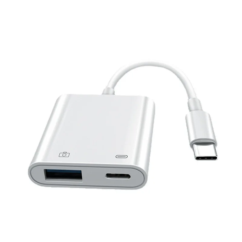 Uthai c12 tipo-c otg telefone móvel tablet otg adaptador cabo usb alta corrente 500 ma câmera de teclado de mouse externo u disco