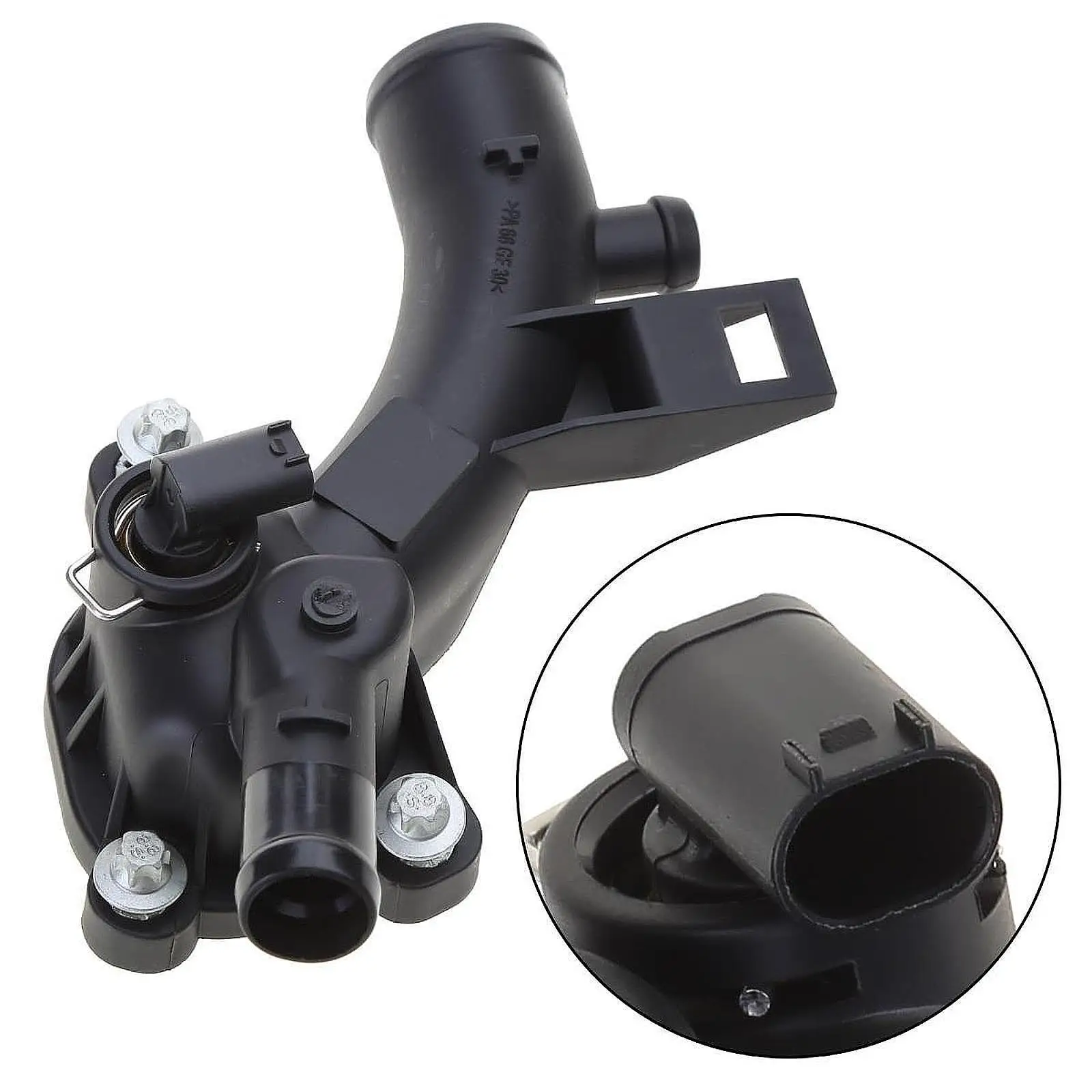 

Корпус термостата с выходом для воды 55591401, простой в установке, портативный, долговечный, профессиональный аксессуар для замены для Opel