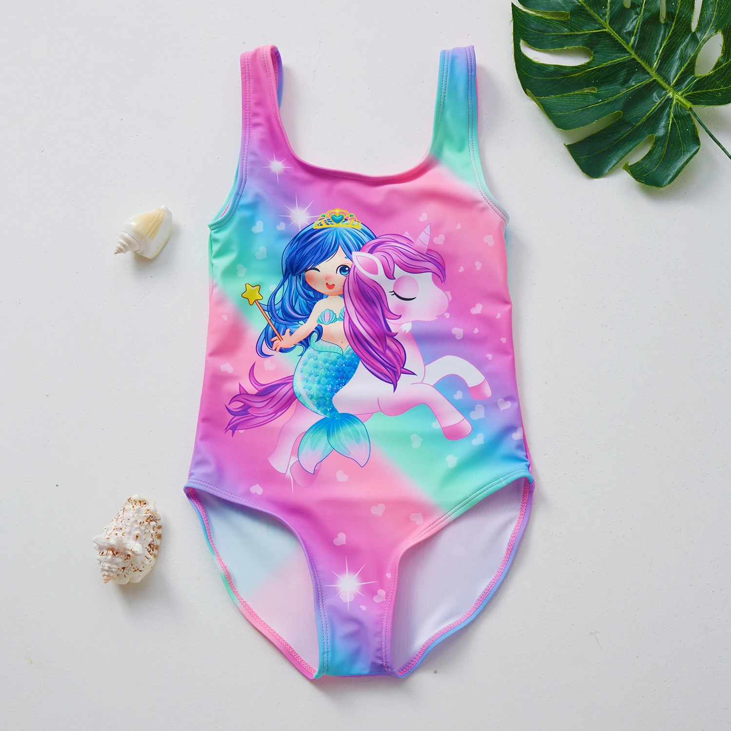 1~10Y Toddler Baby Girls Swimsuit one piece Children Swimwear Girls Swimming outfits High quality Kids Beach wear