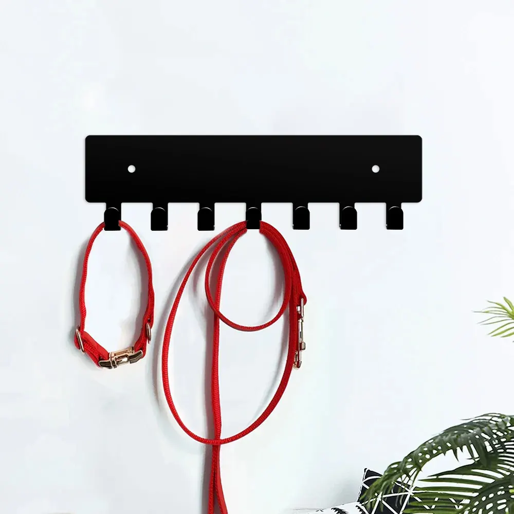 1pc Key Holder for Wall, Key Hooks with 6 Hooks, Wall Mounted Key Holder for Hallway, Metal Key Rack