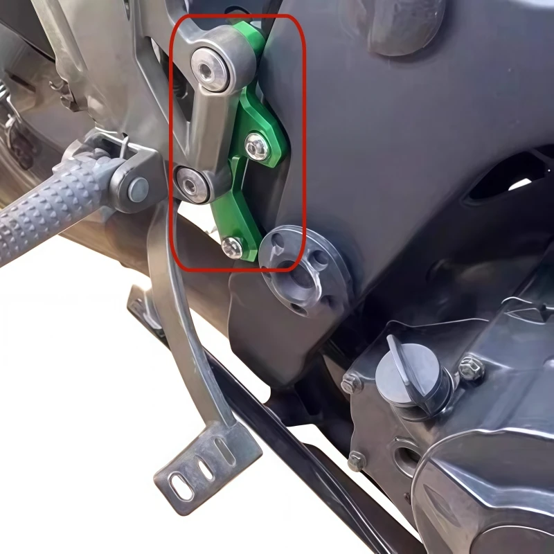 Motorcycle Sports Rear Move Pedal Code Plus High Pedal Stand Lift For Kawasaki Ninja 250 300 Z250 Z300 ZX300R 2013-2018