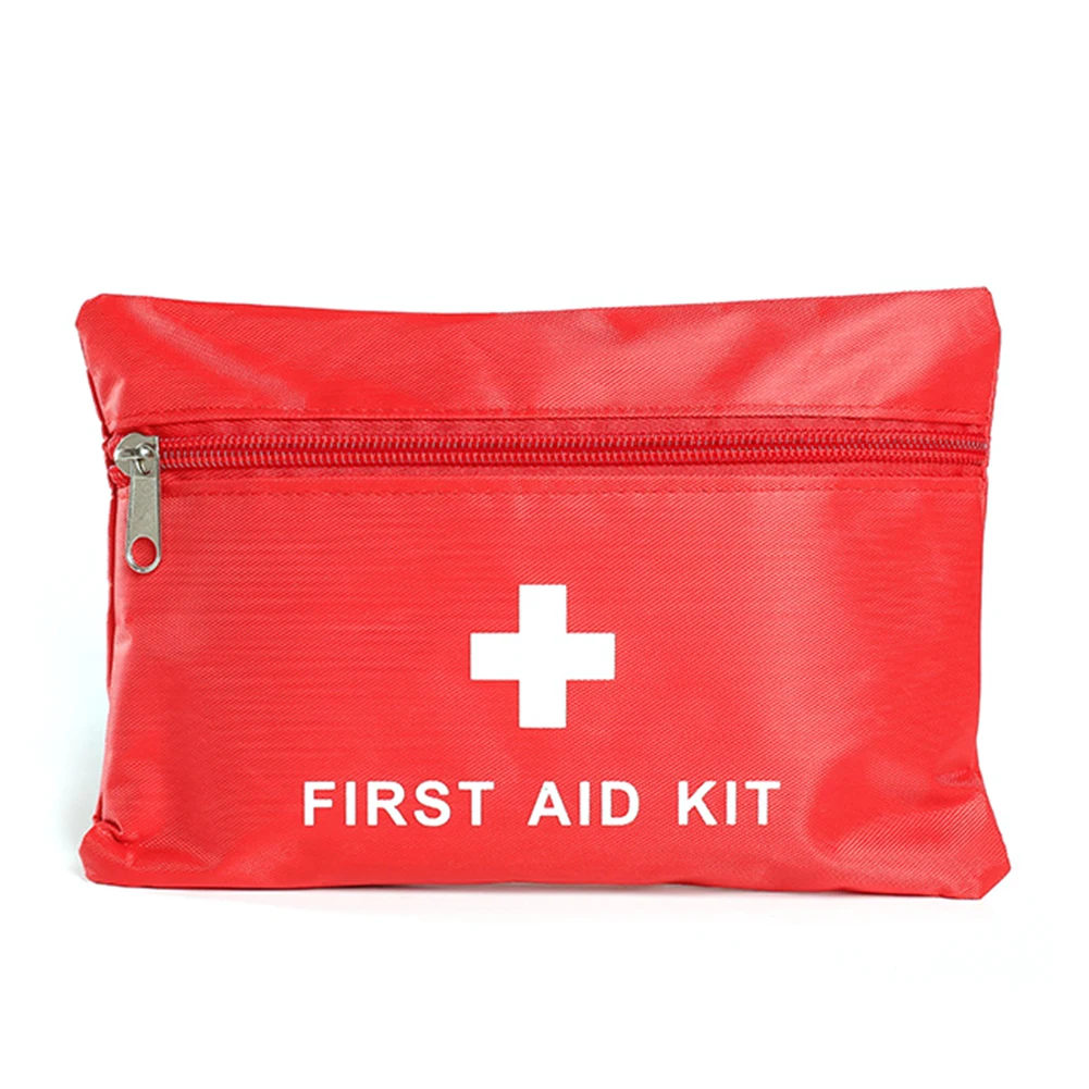 Mini Emergency Storage Bag Portable First Aid Kit Empty Bag Small for Car Home Office Travel Camping Sports Outdoor