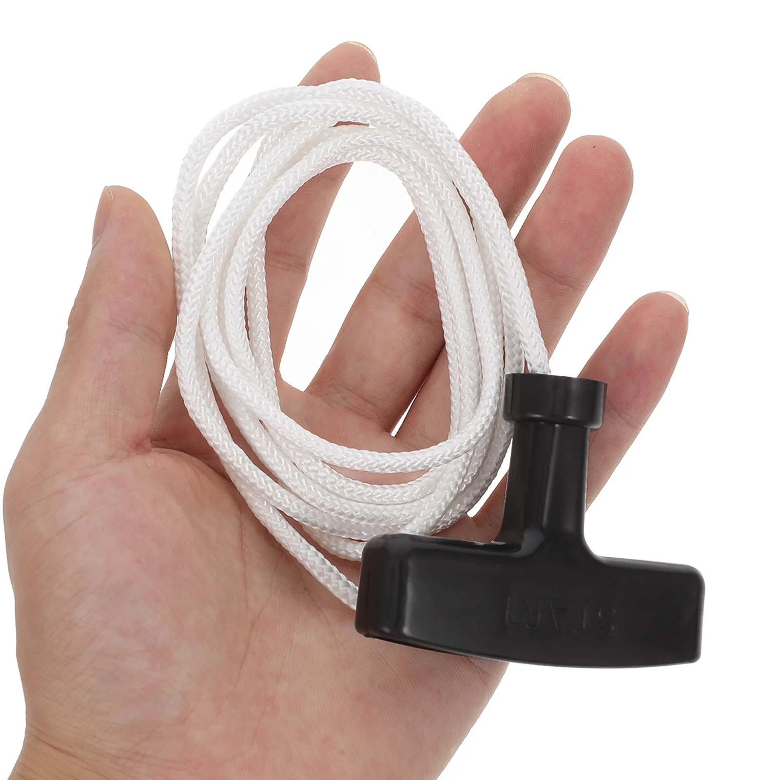 

2Pcs Lawnmower Pull Cord Replacement Starter Rope Nylon Outdoor Heavy Duty Handle Pull Cord Kit Outdoor Rope Lawn Mower String