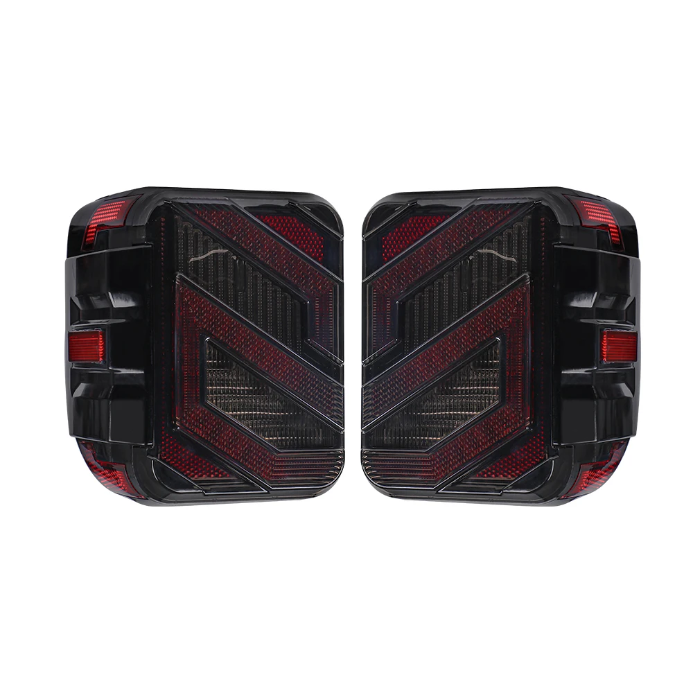 Светодиодные задние фонари в сборе с указателем поворота, резервным и стоп-сигналом Plug & Play для Jeep Gladiator JT 2020+ JT1011