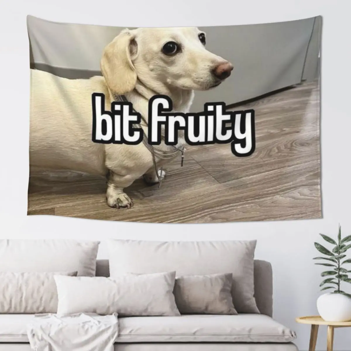 homophobic dog meme Tapestry Outdoor Decoration Wall Art House Decorations Room Decorations Aesthetic Tapestry