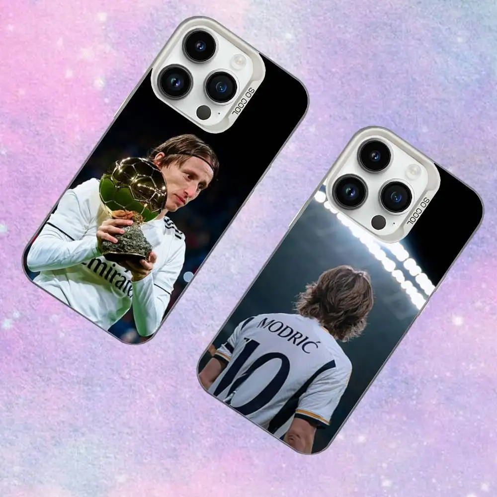 

L-Luka-as Football M-Modric-cs Phone Case For iPhone 16,15,14,13,12,11,Mini,Pro,SE,MAX White Matte Shockproof Cover