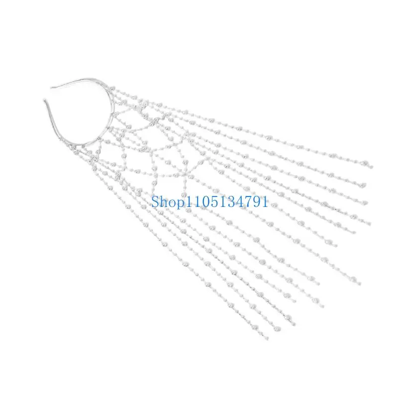 98km-エレガントな模造真珠のヘッドバンド-コスチューム-ヘアバンド-洗練されたタッセル付きで、ほとんどのヘアスタイルを快適に引き立てます