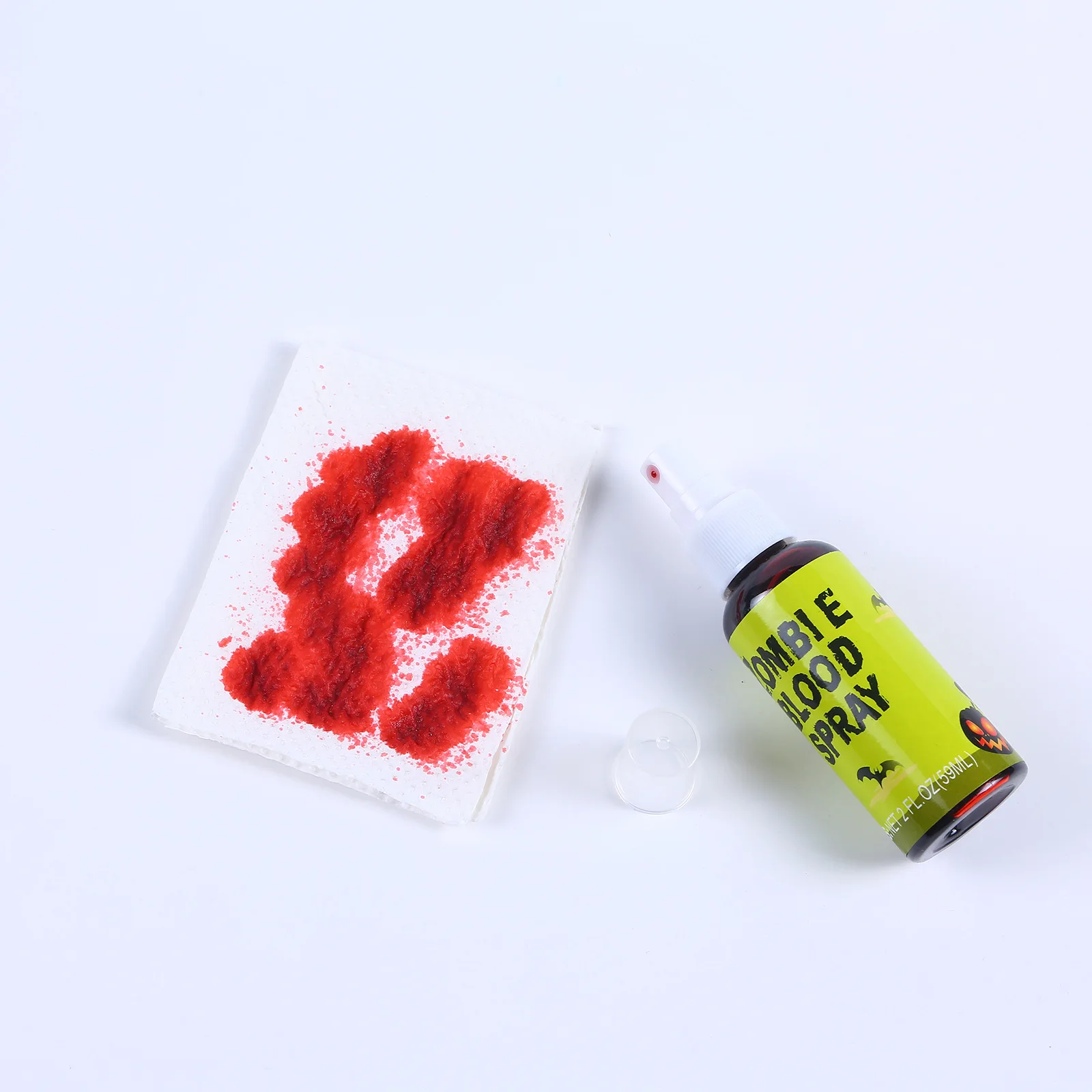 3 Pieces of Halloween April Fool's Day Spray Plasma Film and Television Props Artificial Simulation Blood Makeup Scary Tricks