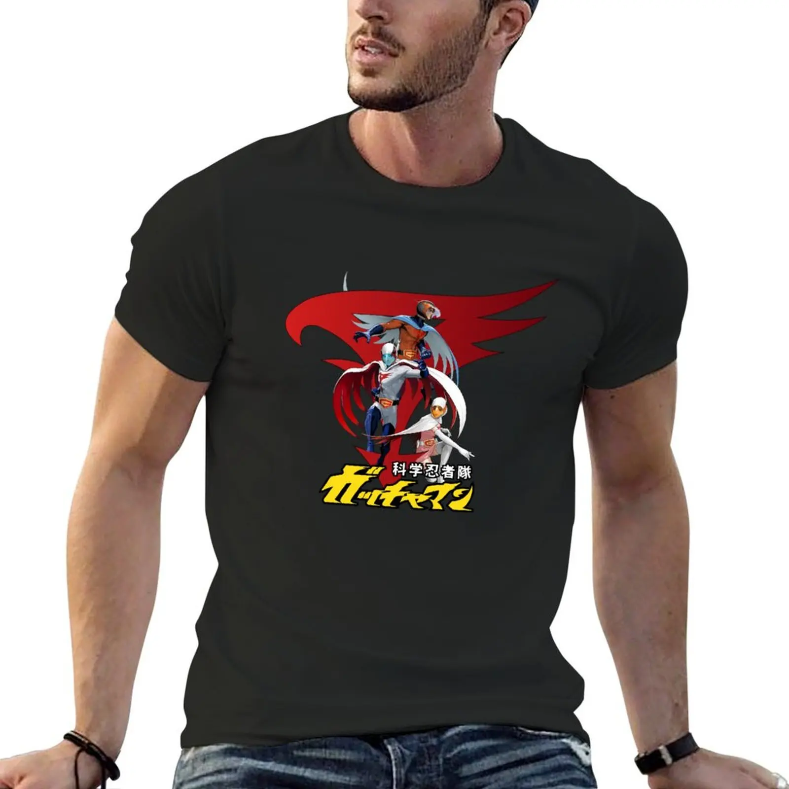 Battle of the Planets, G Force T-Shirt cotton graphic tees man clothes shirts graphic shirts for men graphic tees