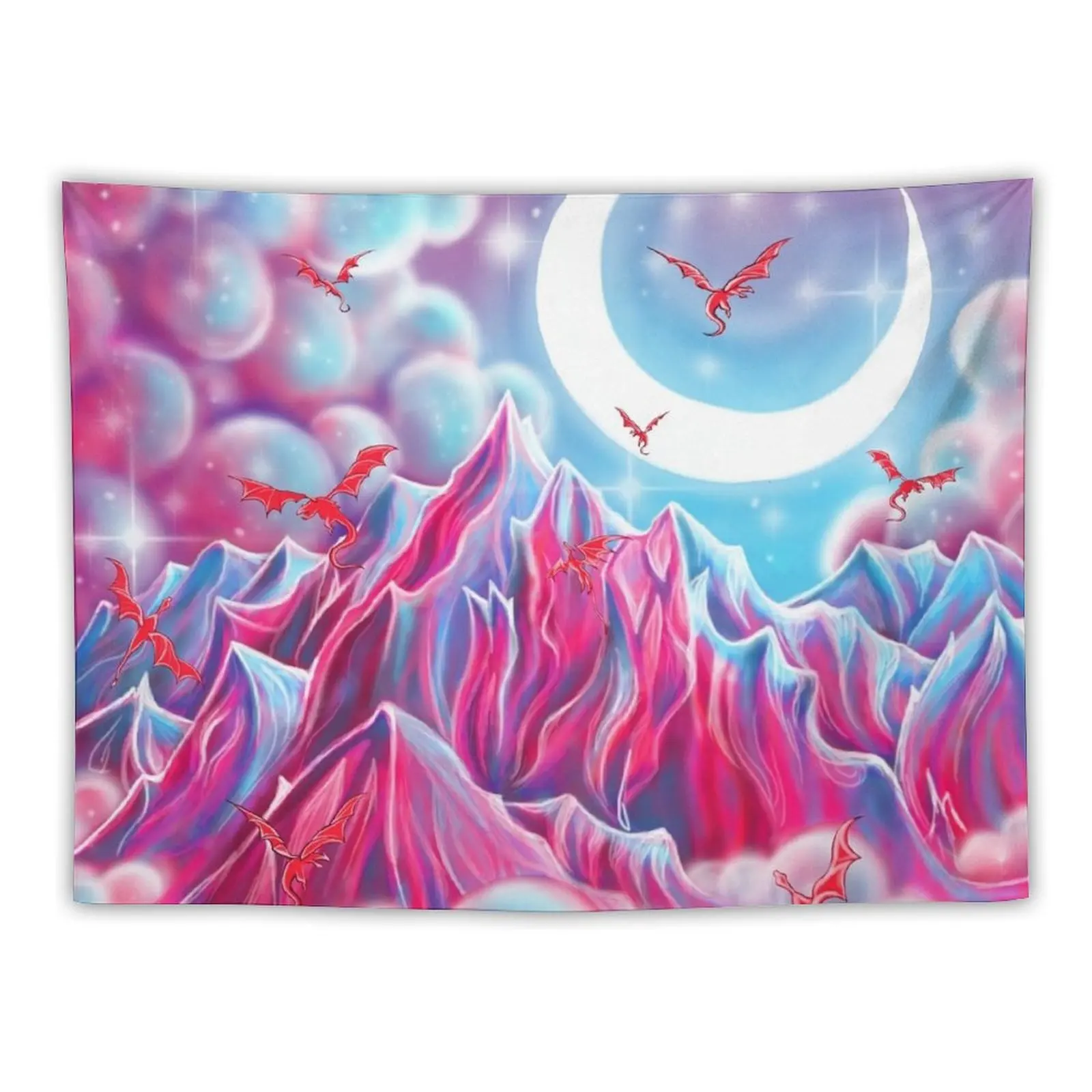 Dragon Mountain Tapestry Things To Decorate The Room Aesthetic Decoration Wallpaper Bedroom Room Decore Aesthetic Tapestry