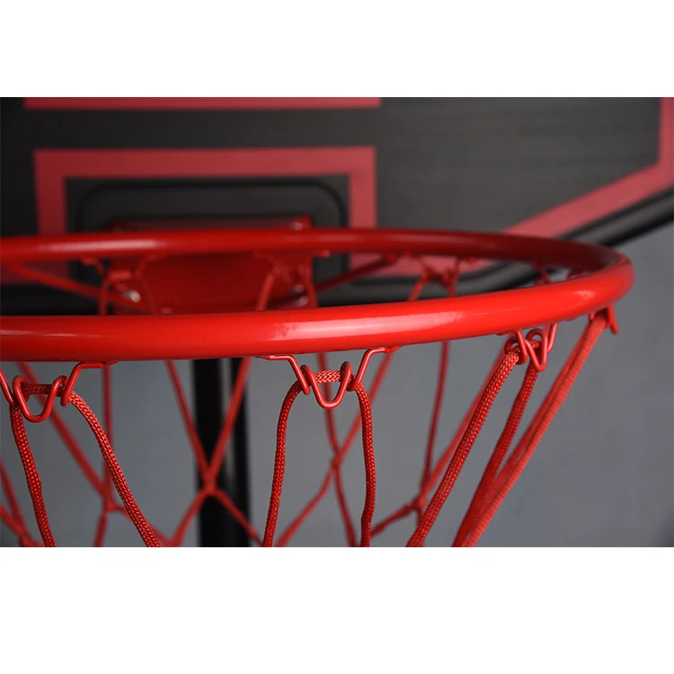 Canestro da basket portatile personalizzato professionale con tubo in acciaio verniciato a polvere del fornitore della Cina