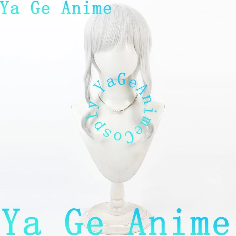 Ya Ge أنيمي الأزرق الأرشيف Kogane Haru شعر مستعار تأثيري ذيل حصان أنيمي عرض الواقع لعبة لعب الأدوار شعر مستعار تستخدم لحفلات الرقص أنيمي #2