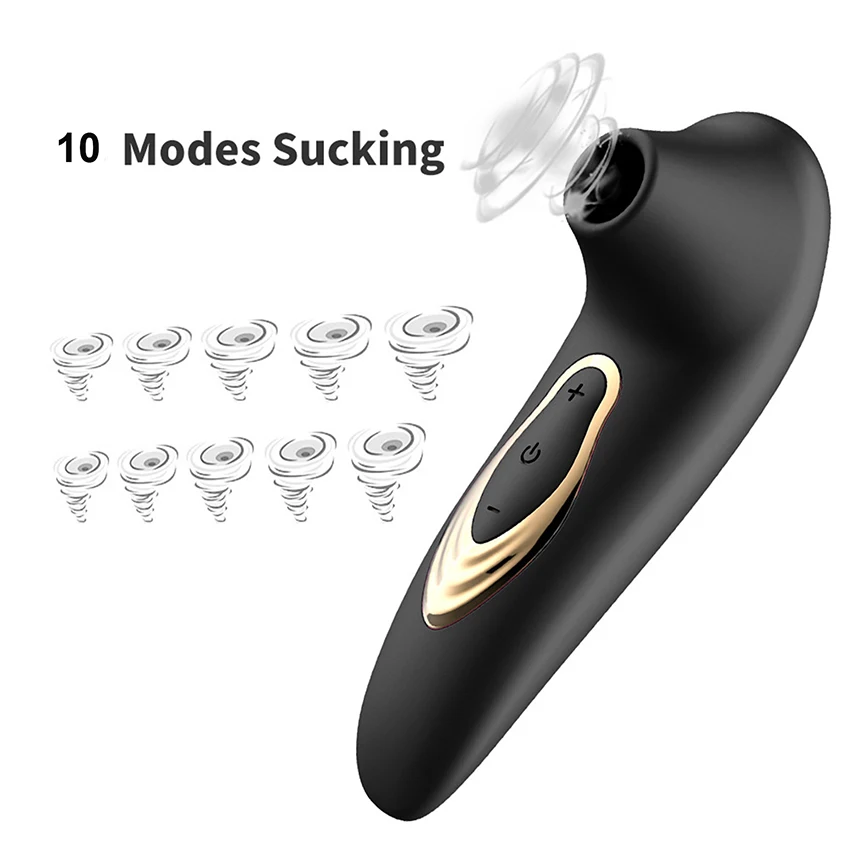 Powerful Sucking Vibrator Nipple Sucker Clitoral Stimulation Female Stimulator Massage Automatic Sucks  Sex Toys Adult Products