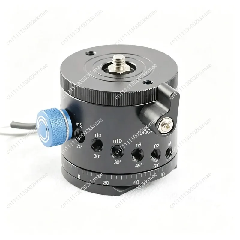 DH-55D Panoramic Indexing Gimbal, Indexing Disc, Can Blind Shoot Panoramic Connecting Piece 10-speed Indexing 360 Degrees