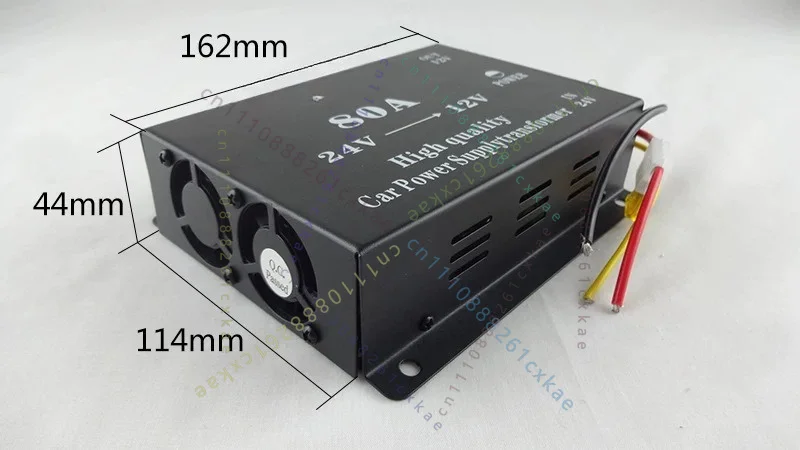 1pcs QPERTORS 80A Step Down Power Converter 24V To 12V